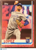 2019 Topps Series 2 Jorge Lopez #651 Independence Day /50