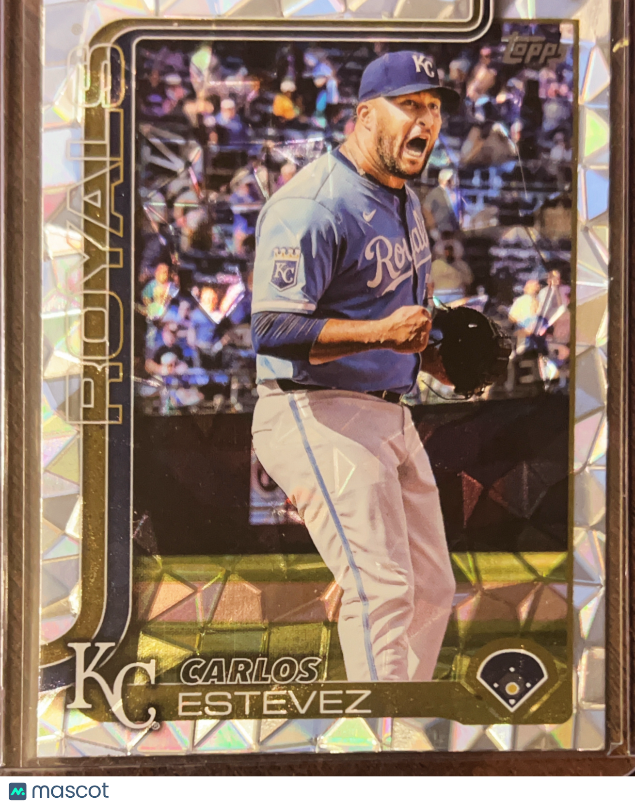 2025 Topps Update Series Carlos Estévez #US237 Silver Foilboard