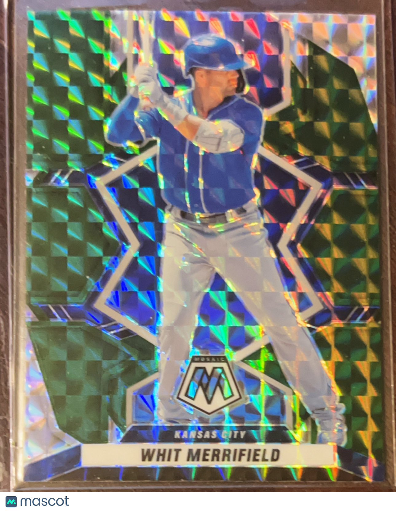 2022 Panini Mosaic Prizm Whit Merrifield #72 Green