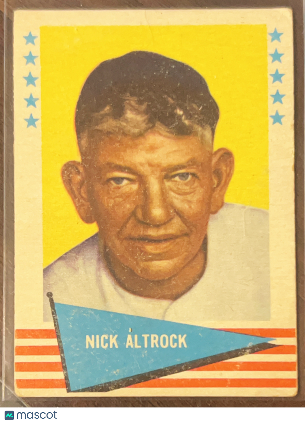 1961 Fleer Baseball Greats Nick Altrock #3