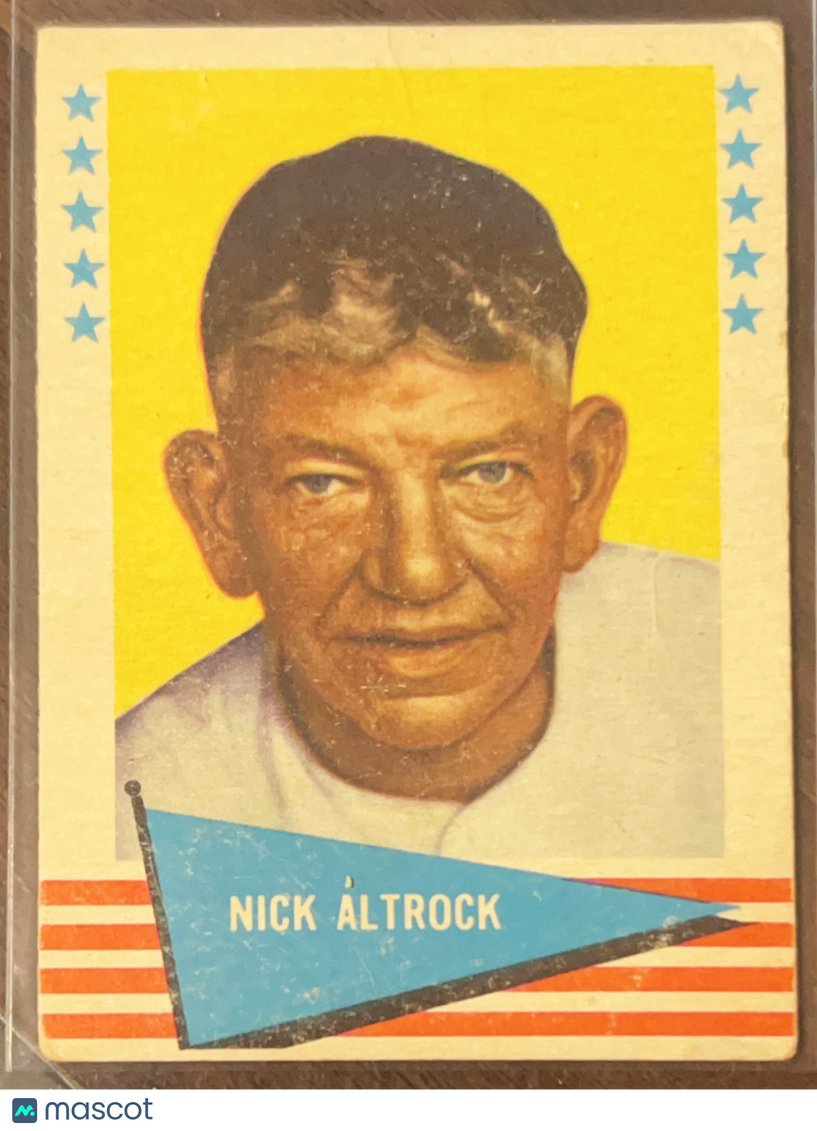 1961 Fleer Baseball Greats Nick Altrock #3