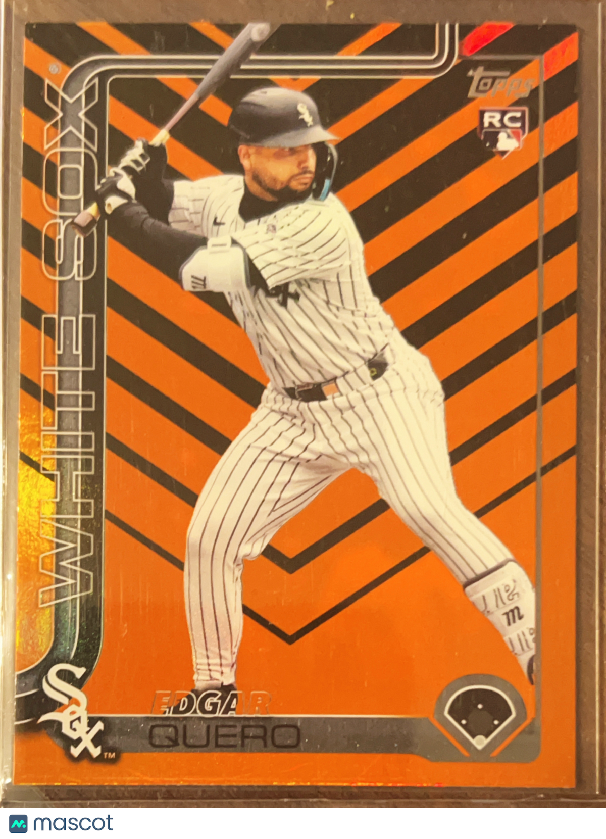 2024 Topps Update Series Edgar Quero #US145 Orange Foil RC
