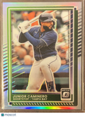 2025 Panini Donruss Optic Prizm Junior Caminero #40