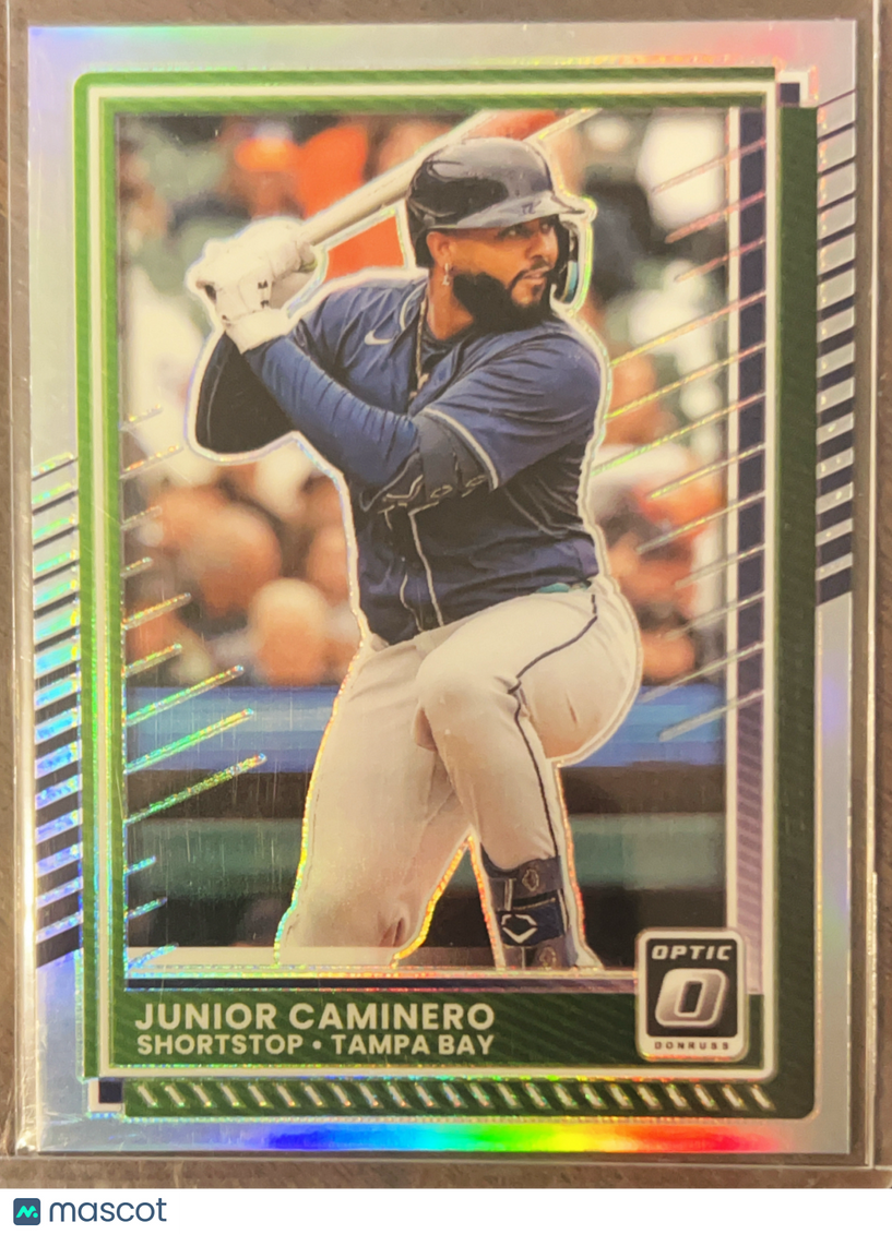 2025 Panini Donruss Optic Prizm Junior Caminero #40