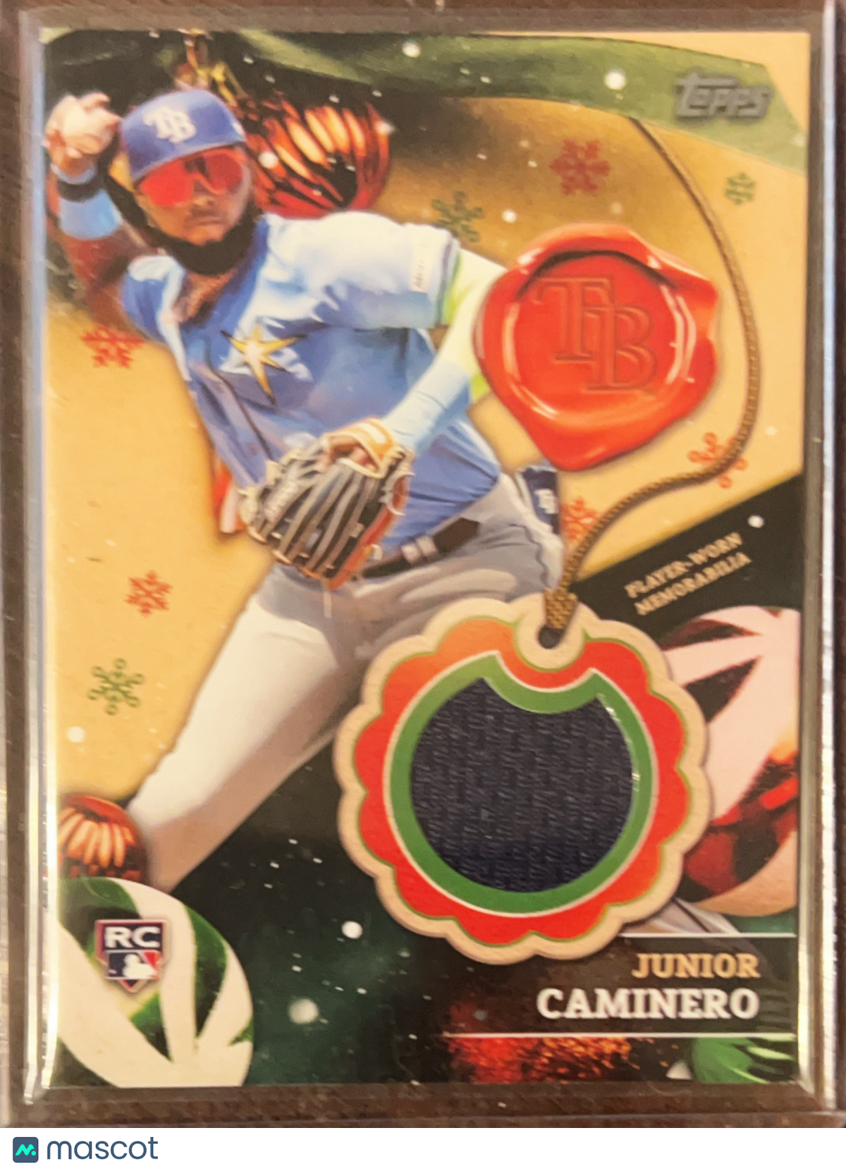 2024 Topps Holiday Mega Baseball Junior Caminero #RC-JC RC