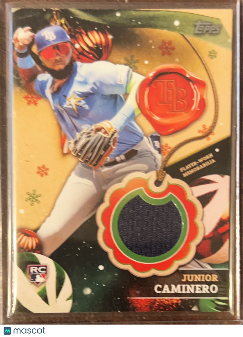 2024 Topps Holiday Mega Baseball Junior Caminero #RC-JC RC