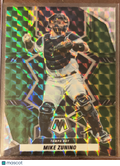 2022 Panini Mosaic Prizm Mike Zunino #160 Green