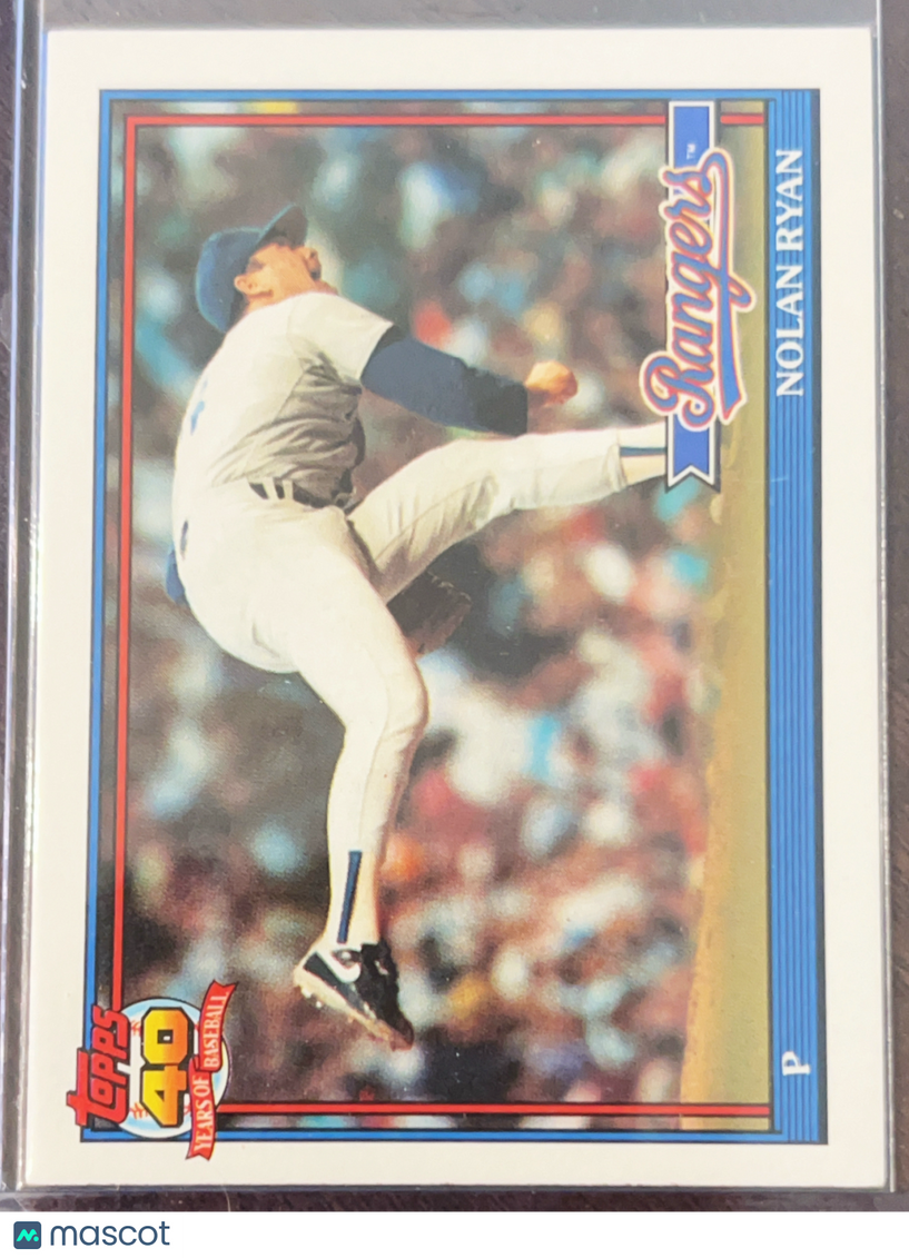 1991 Topps Nolan Ryan #1