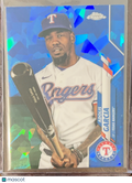 2020 Topps Chrome Update Adolis Garcia #U-166 Blue Sapphire Refractor