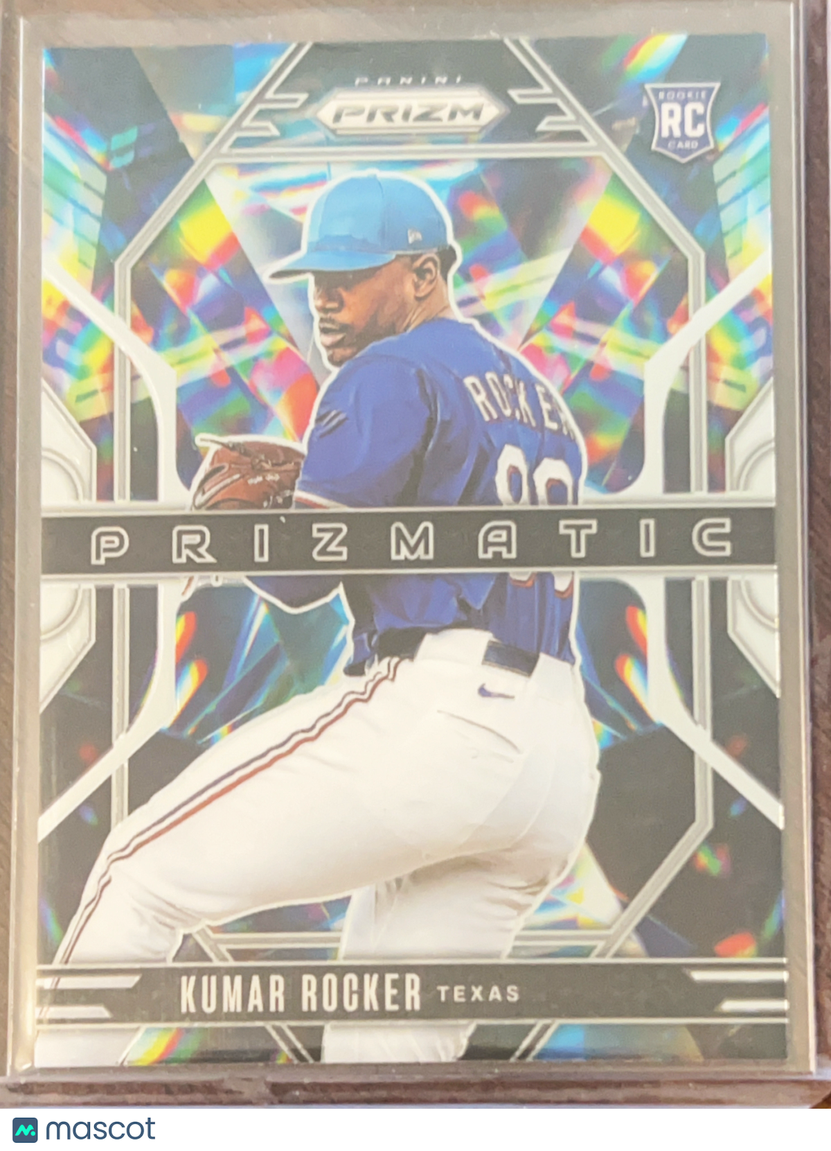 2025 Panini Prizm Prizmatic Kumar Rocker #19 Silver RC