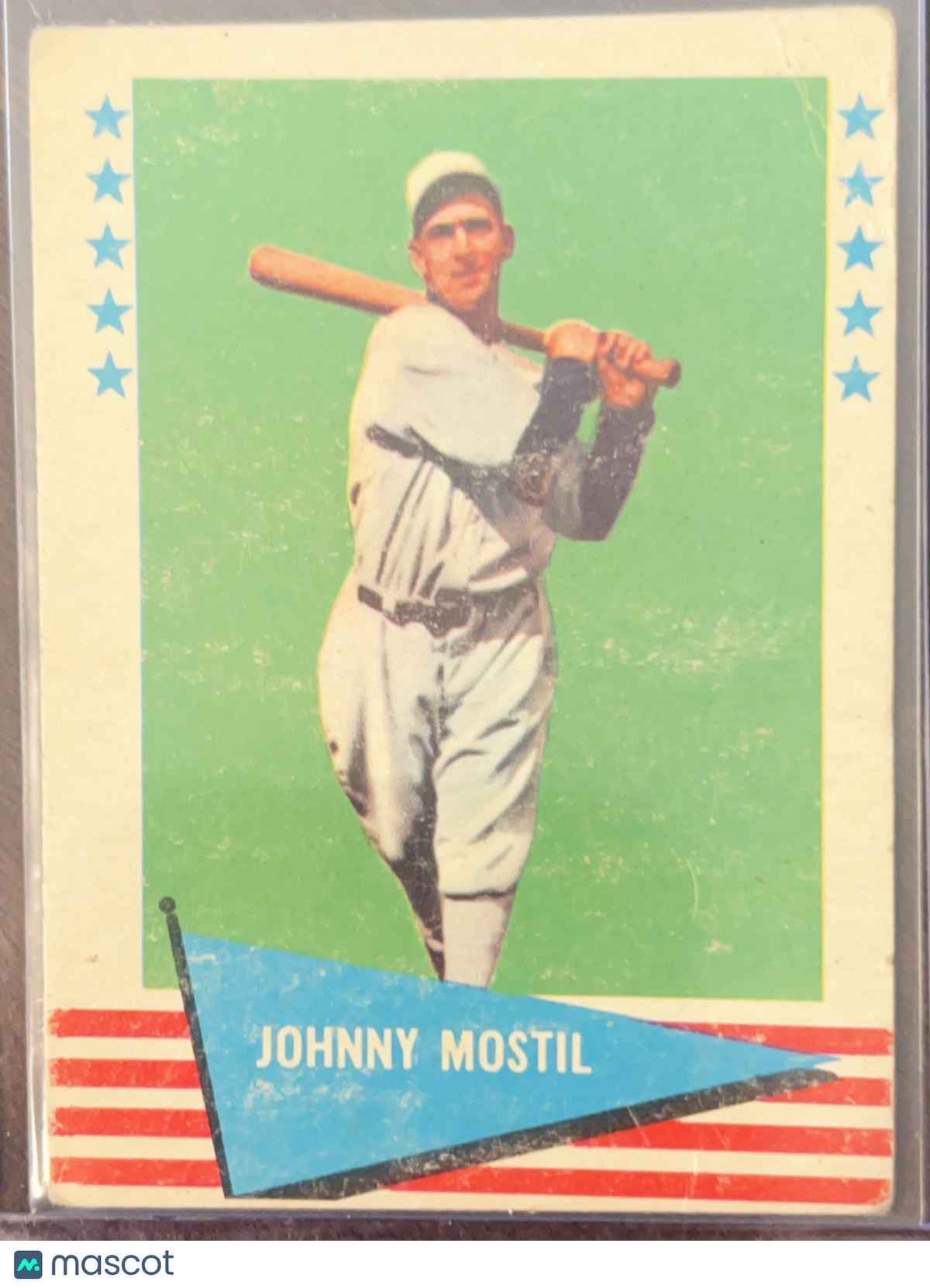 1961 Fleer Baseball Greats Johnny Mostil #64