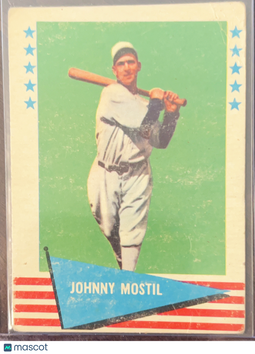1961 Fleer Baseball Greats Johnny Mostil #64