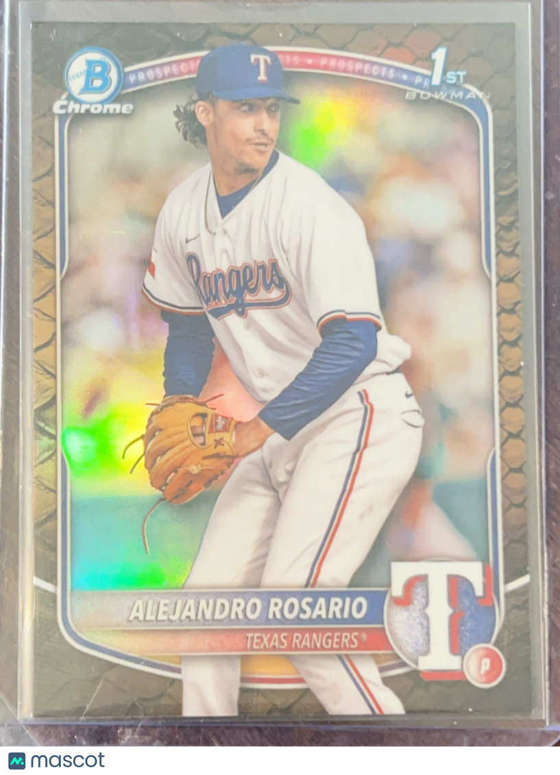 2024 Bowman Chrome Alejandro Rosario #BCP-125 Reptilian Refractor /16.