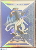 2025 Panini Crusade Baseball Kumar Rocker #31 Blue Prizm RC