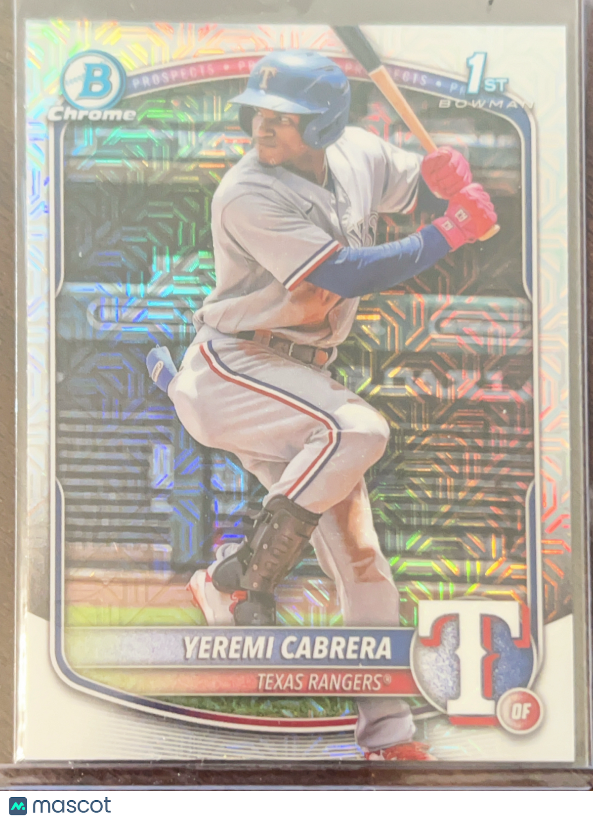 2025 Bowman Chrome Yeremi Cabrera #BCP-146 Mojo Refractor