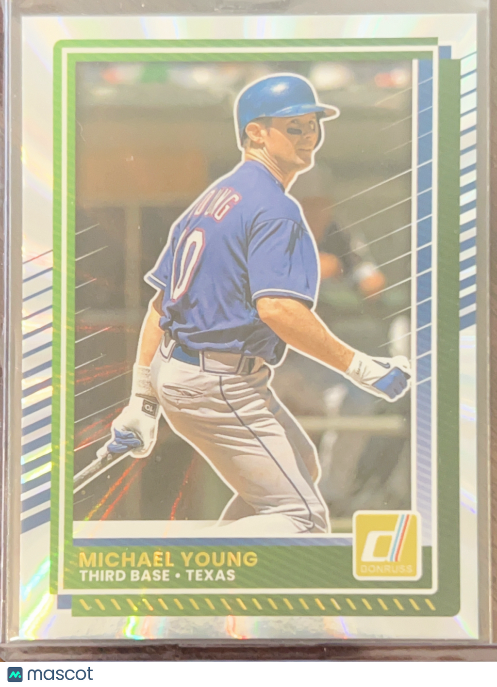 2025 Panini Donruss Baseball Michael Young #89 Holo