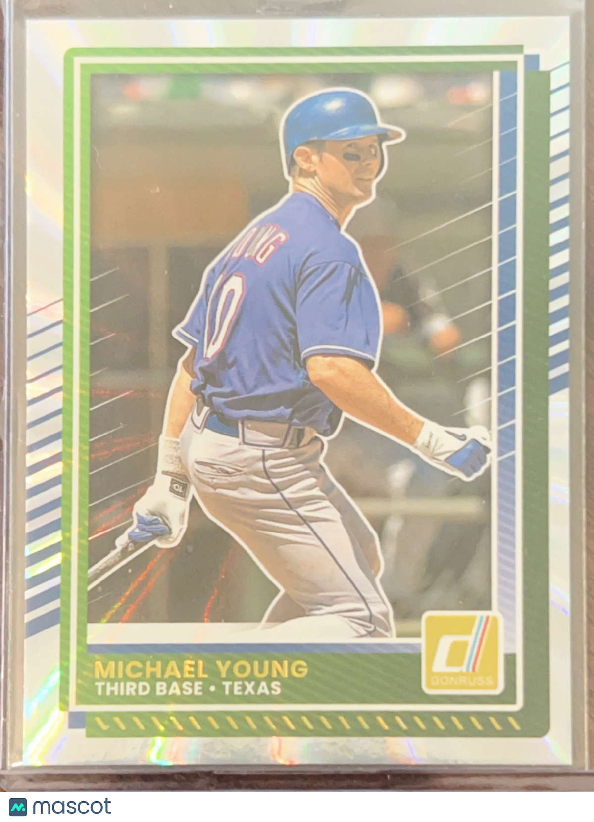 2025 Panini Donruss Baseball Michael Young #89 Holo