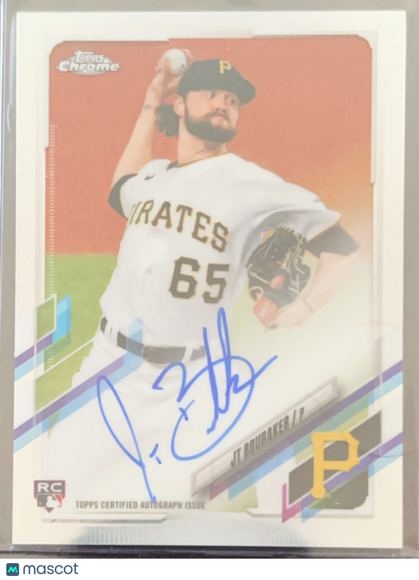 2021 Topps Chrome JT Brubaker #RA-JTB RC
