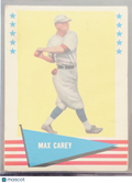1961 Fleer Baseball Greats Max Carey #12