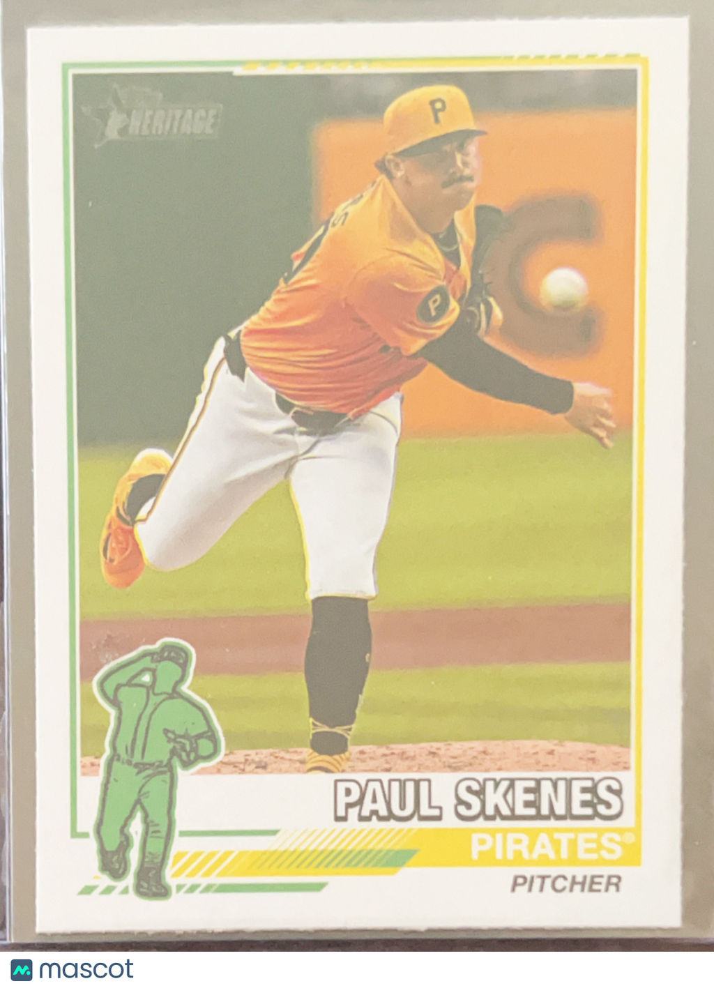 2025 Topps Heritage Paul Skenes #76R-7