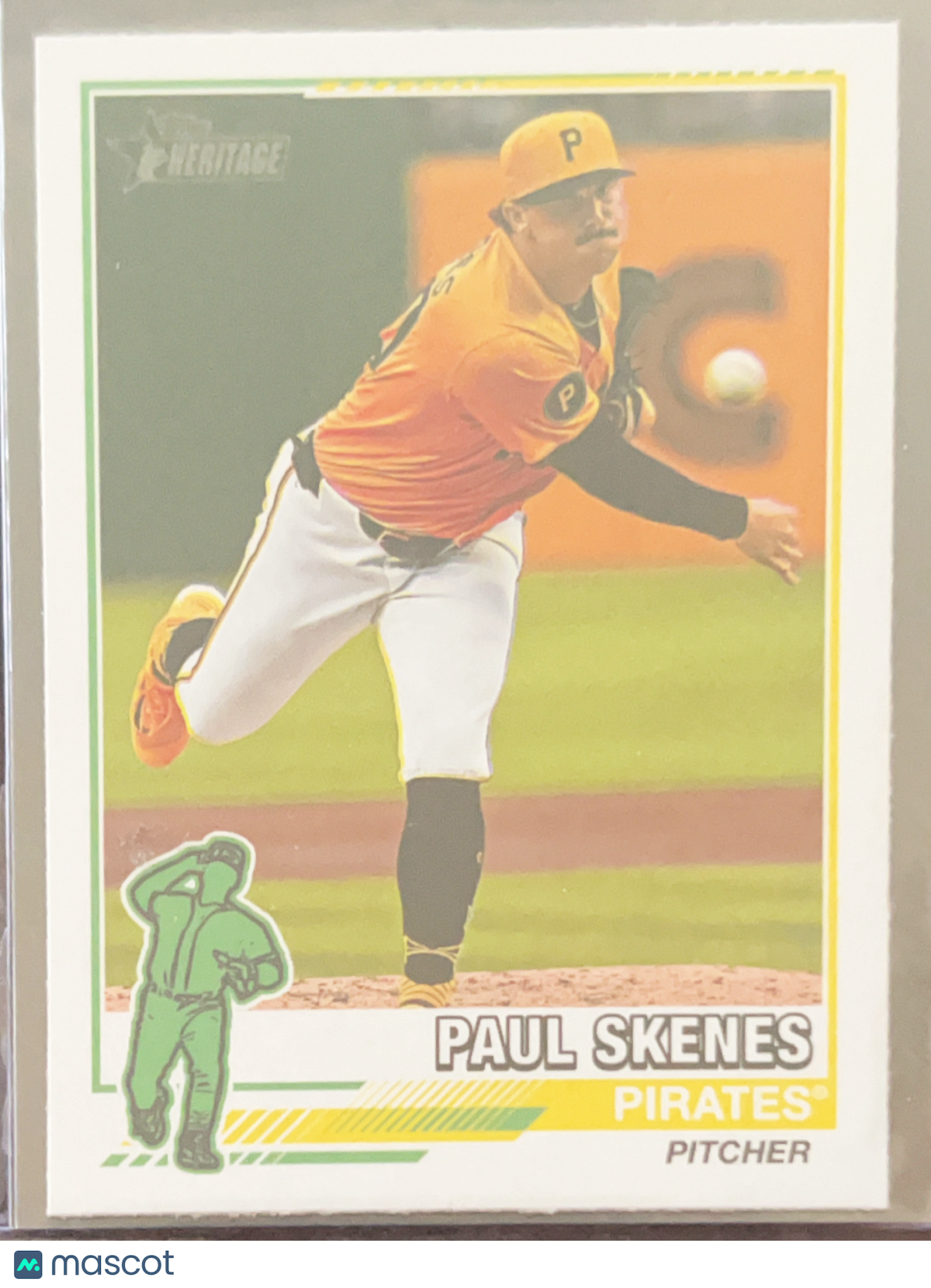 2025 Topps Heritage Paul Skenes #76R-7