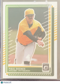 2025 Panini Donruss Optic Paul Skenes #29