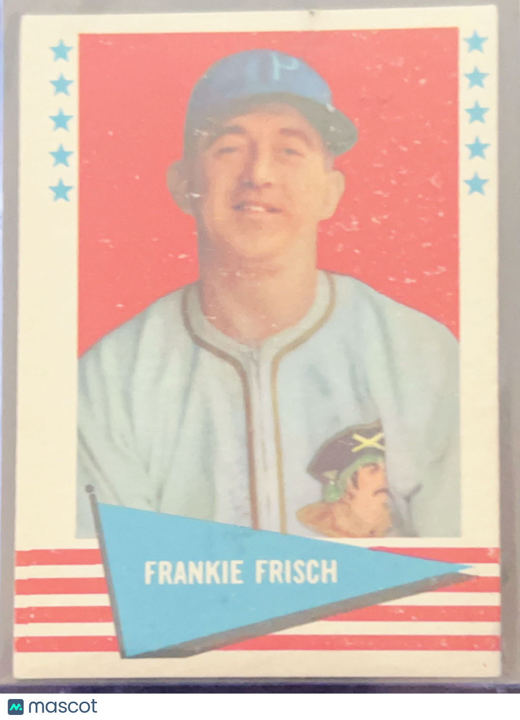 1961 Fleer Baseball Greats Frankie Frisch #30