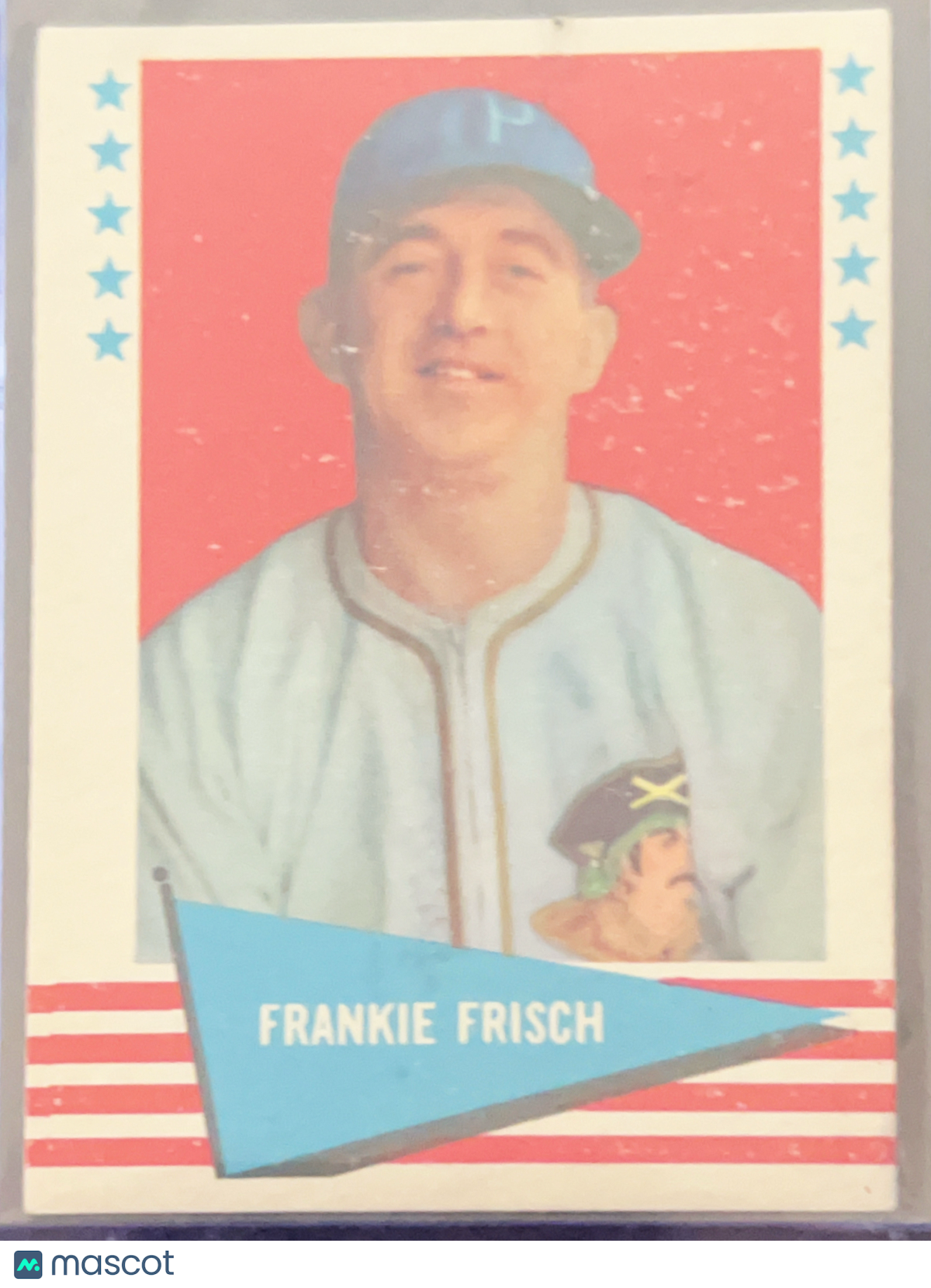 1961 Fleer Baseball Greats Frankie Frisch #30