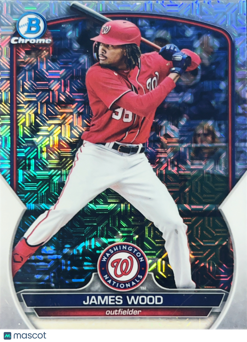 2023 Bowman Chrome Mojo James Wood #BCP-224 Mega Box Refractor