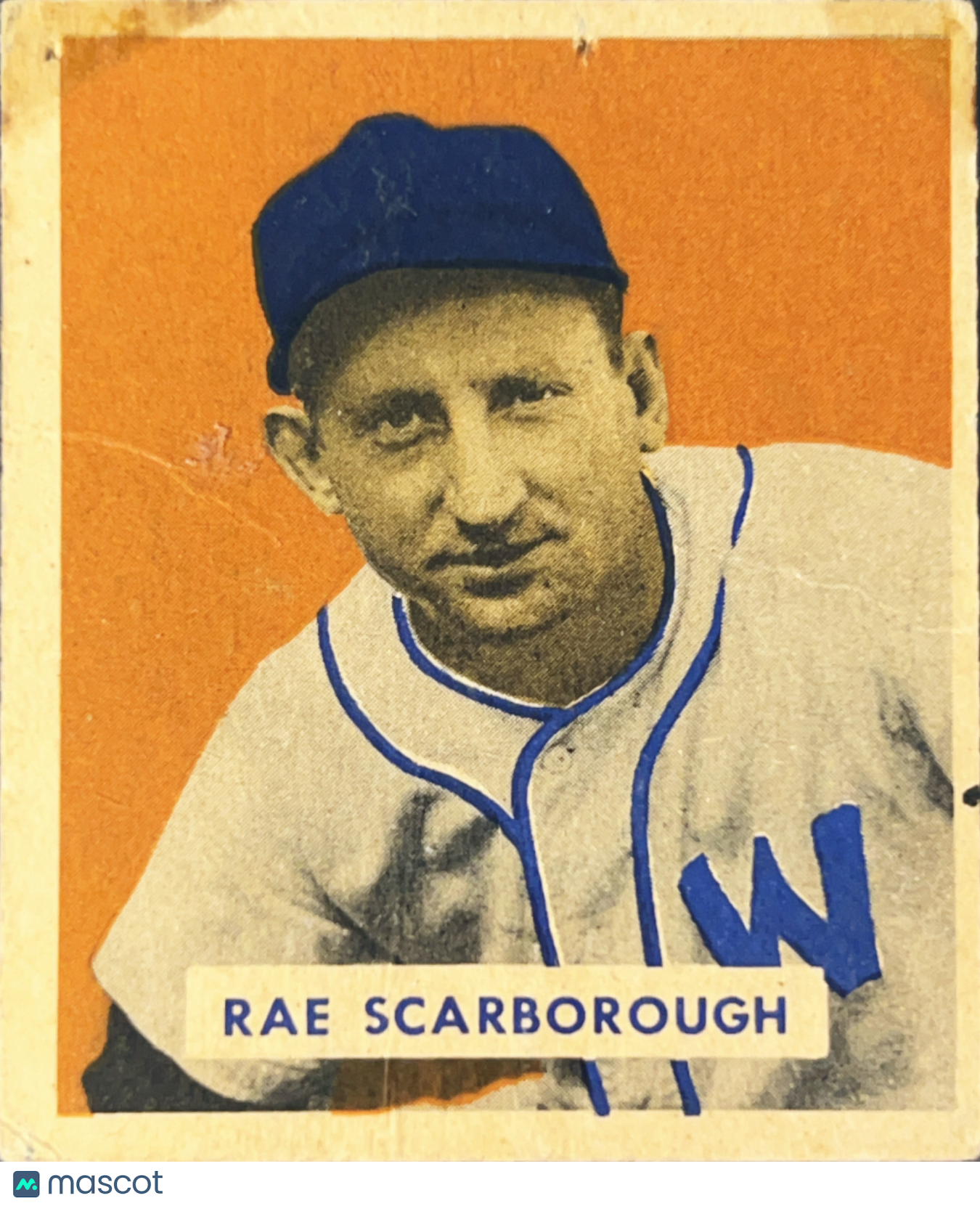 1949 Bowman Rae Scarborough #140