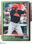 2025 Panini Donruss Optic Darren Baker #43