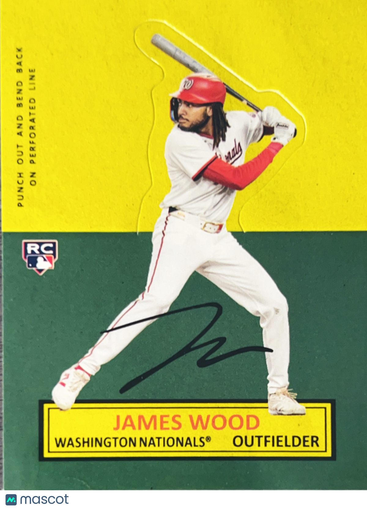 2025 Topps Archives James Wood #64SU-3 RC Auto