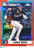 2025 Topps Chrome James Wood #90CB-15 RC
