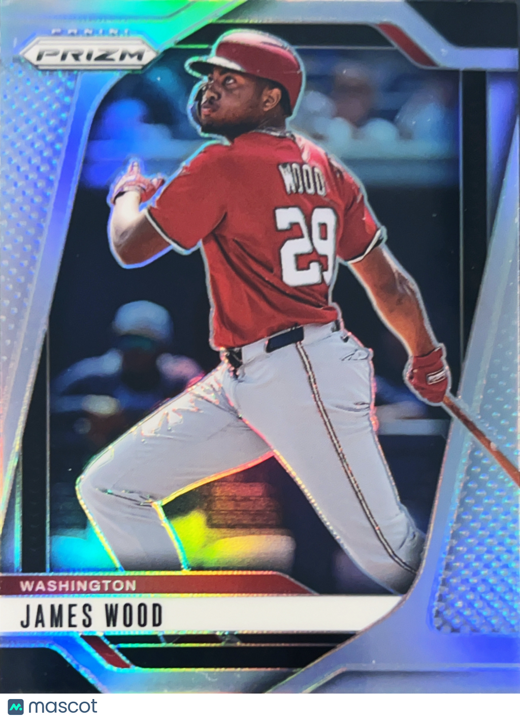 2025 Panini Prizm Baseball James Wood #38 Silver
