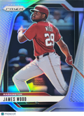 2025 Panini Prizm Baseball James Wood #38 Silver