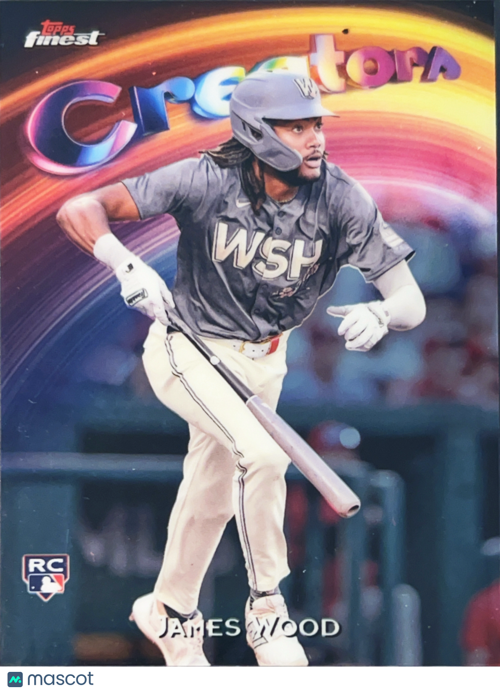 2025 Topps Finest Creators James Wood #C-8 RC