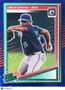 2025 Panini Donruss Optic Prizm Jarlin Susana #140 Blue Velocity Rated Prospect