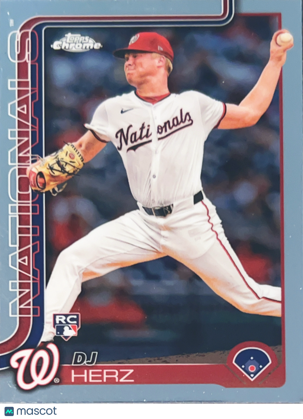 2025 Topps Chrome DJ Herz #270 RC