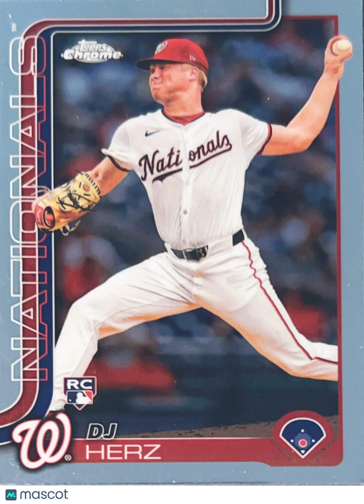 2025 Topps Chrome DJ Herz #270 RC