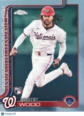 2025 Topps Chrome James Wood #132 RC