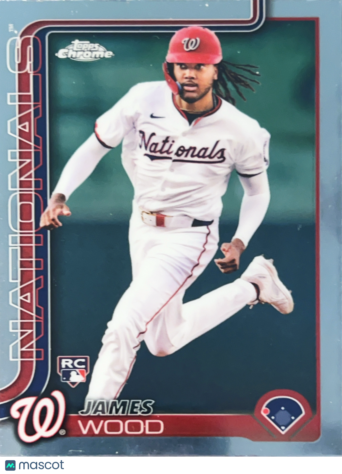 2025 Topps Chrome James Wood #132 RC