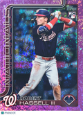 2023 Topps Update Series Robert Hassell III #US109 Purple Foilboard RC