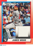 2025 Topps Baseball 1990 Topps Baseball Relic Card James Wood #89R-JWO Relic RC