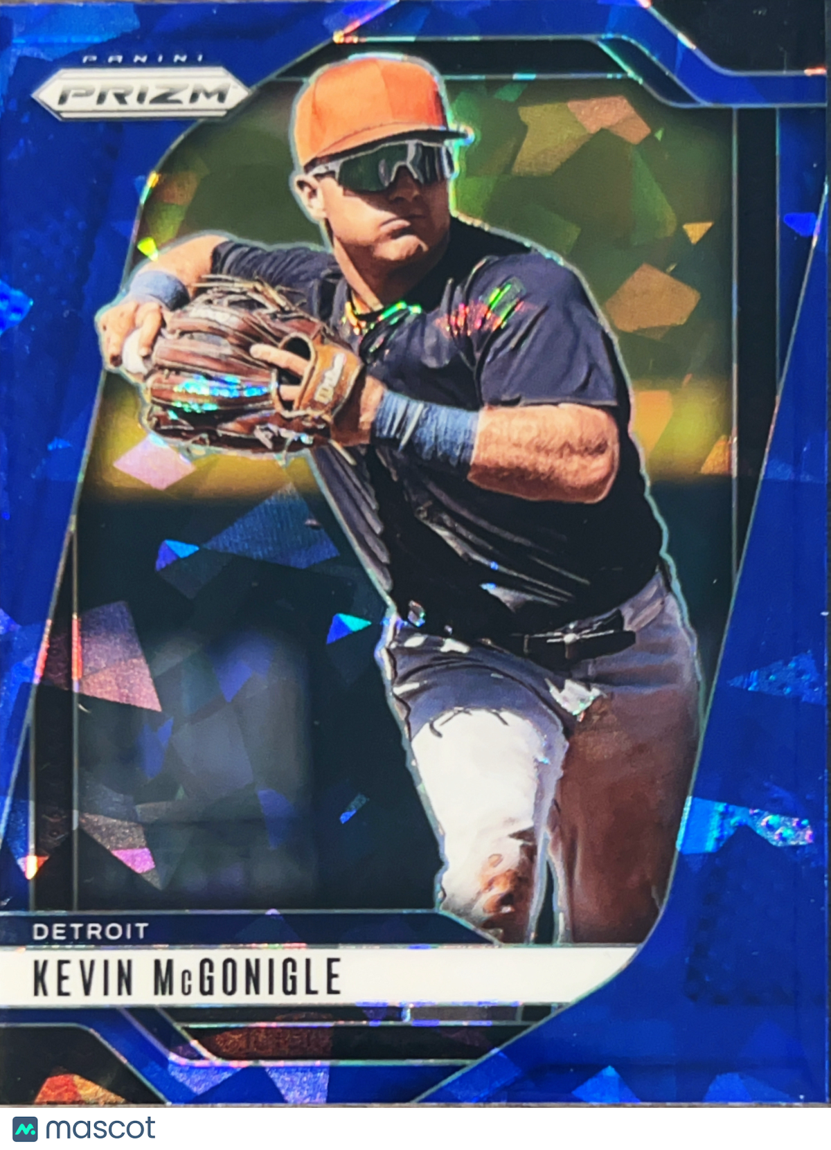 2025 Panini Prizm Baseball Kevin McGonigle #75 Blue Ice