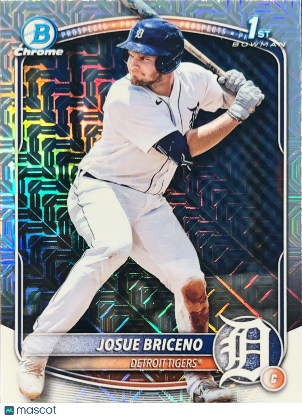 2025 Bowman Chrome Josue Briceno #BCP-13 Mojo Refractor