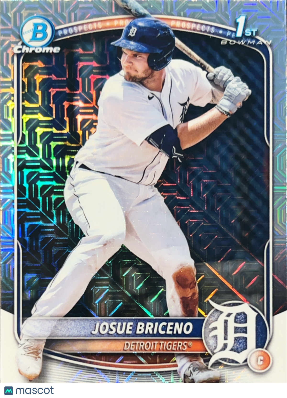 2025 Bowman Chrome Josue Briceno #BCP-13 Mojo Refractor