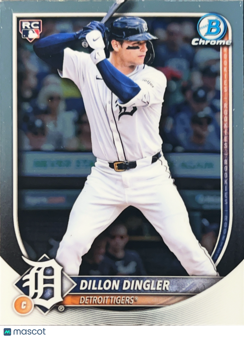 2025 Topps Bowman Chrome Dillon Dingler #41 RC
