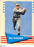 1961 Fleer Baseball Greats Dale Alexander #91