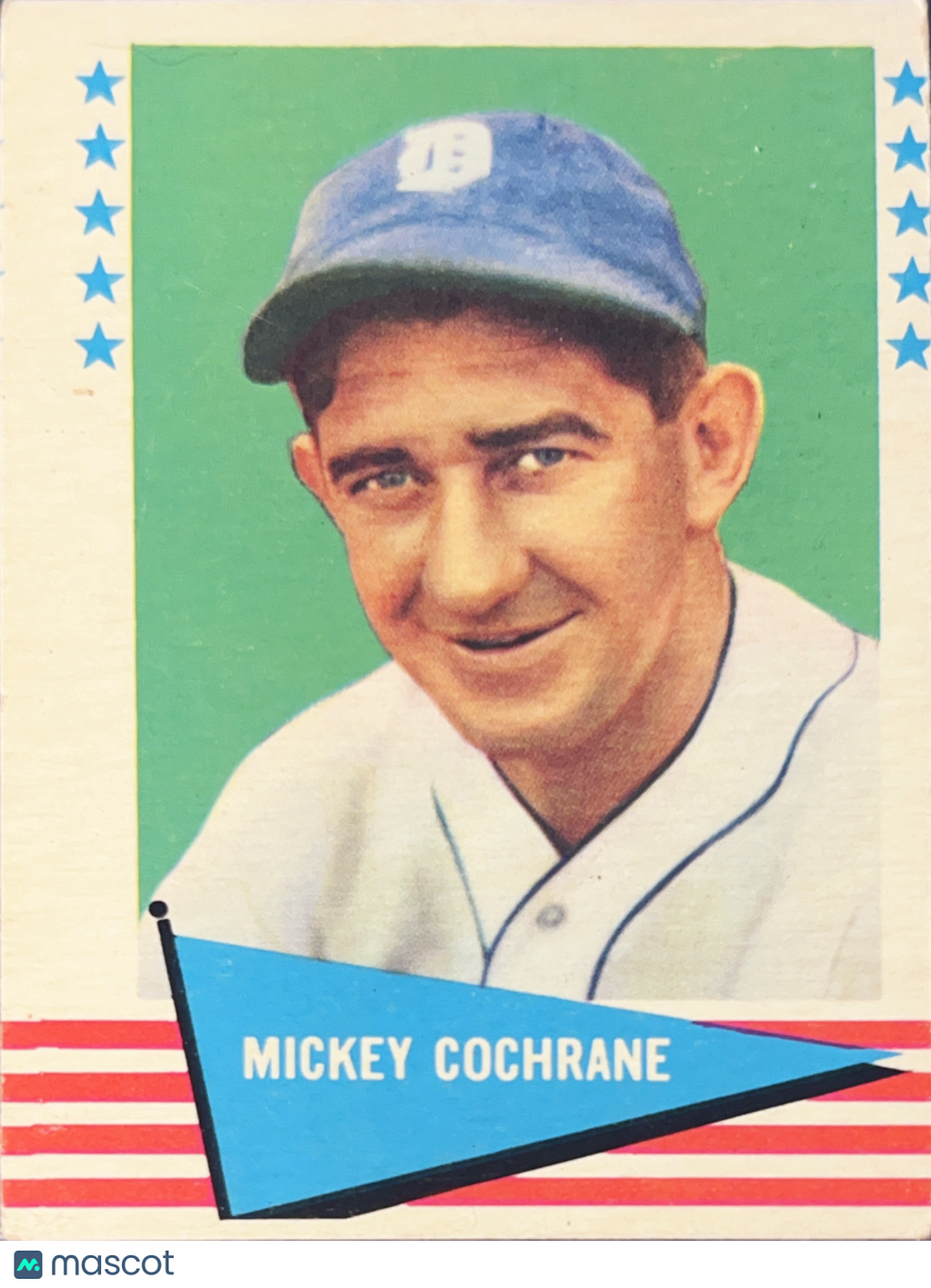 1961 Fleer Baseball Greats Mickey Cochrane #15
