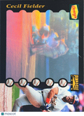 1996 Pinnacle Denny's Hologram Cecil Fielder #18 of 28 Hologram